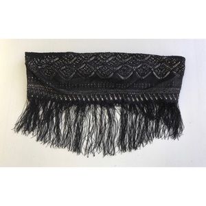 Lace and Fringe Bandeau
